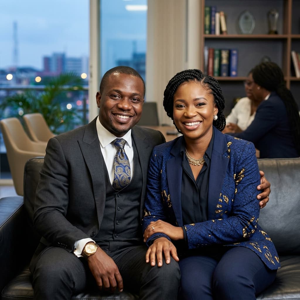 Nkechi & Emeka portrait